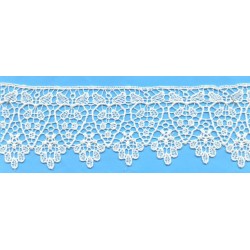 Δαντέλα 116706 Λευκό