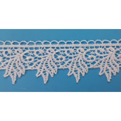 Δαντέλα 117719 Λευκό