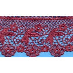 Δαντέλα 117703 Μπορντώ