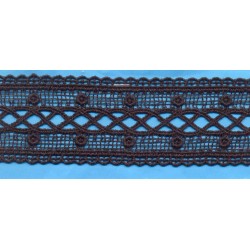 Δαντέλα 118104 Μαύρο