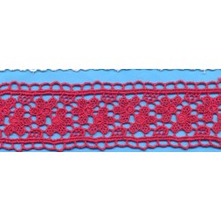 Δαντέλα 118105 Κόκκινο